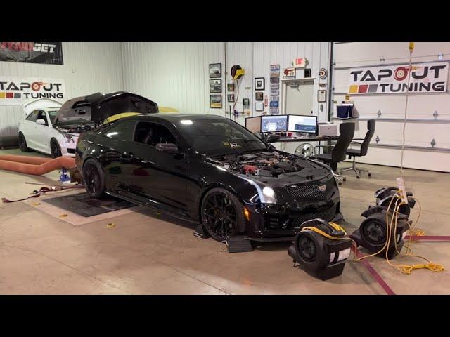 ATS-V Dyno Pulls and Idle Sounds at Tapout Tuning