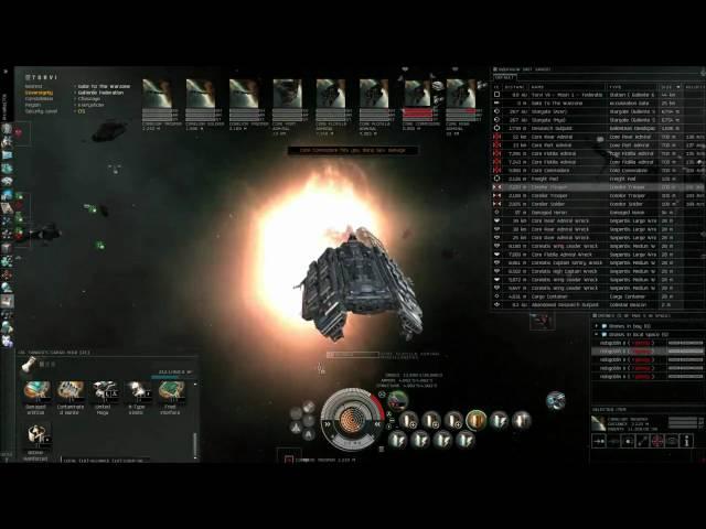 EvE online - Worlds Collide level 4 mission in a Drake