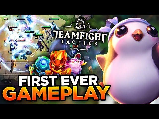 FIRST GAMEPLAY FOOTAGE! | TEAM FIGHT TACTICS (FULL GAME)