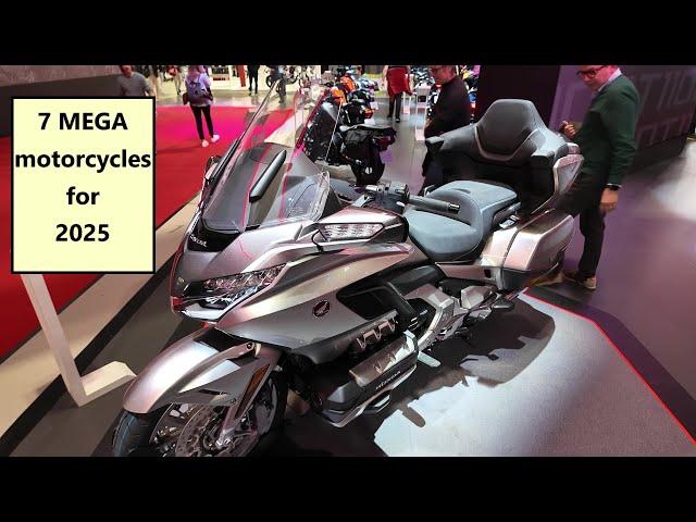 7 MEGA motorcycles for 2025