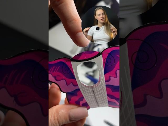 Как сделать наращивание ногтей на нижних формах