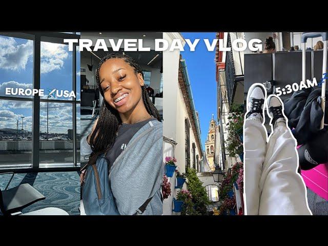 TRAVEL DAY VLOG | 6am flight + airport vlog