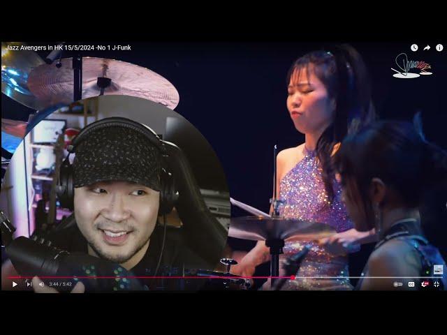 Japanese FUNK with the AMAZING Jazz Avengers - with drum GOD Senri Kawaguchi ( 川口 千里)