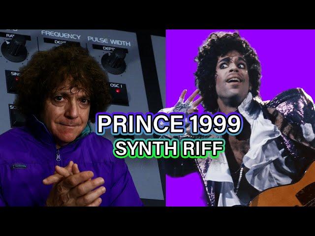 How To Program The Synth Riff From Prince's 1999