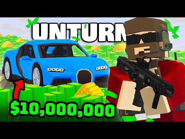 I BECAME THE RICHEST THIEF ON LIFE RP! (Unturned Life RP #87)