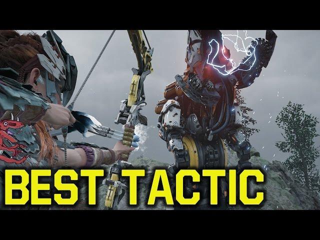 Horizon Zero Dawn tips and tricks -  BEST TACTIC To Kill Machines (Horizon Zero Dawn Tipps )