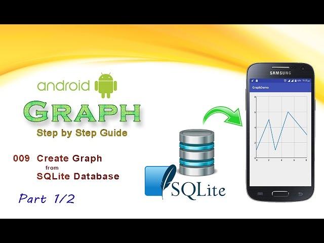 009 Create Graph from SQLite Database - 1/2 : Android Graph View tutorial