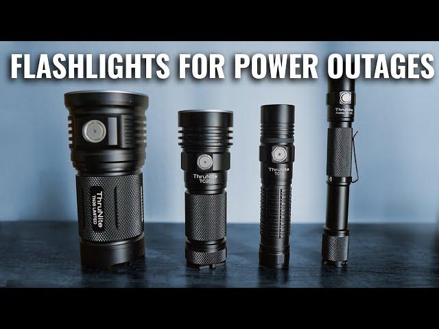 What Flashlights To Use In Emergencies // Best ThruNite Flashlights