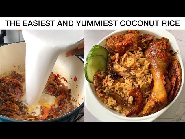 The Easiest, Yet Yummiest Coconut Rice Recipe | How To Cook Native Coconut Rice