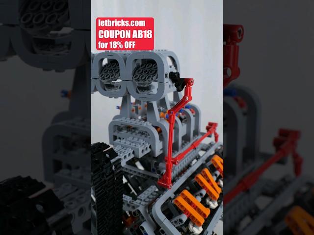 Letbricks.com V8 4-stroke OHV 5.0L Vents Control | by Ronald Tewes | Alternate LEGO Engines Mocs