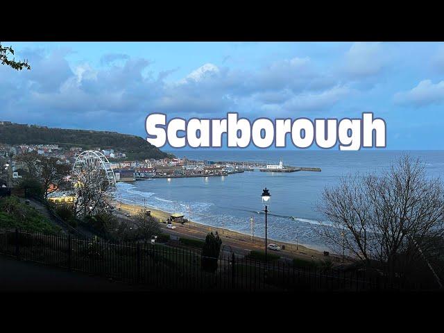 An Evening in Scarborough, North Yorkshire