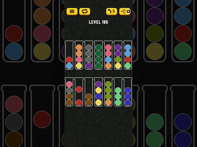 Ball Sort Puzzle Level 195