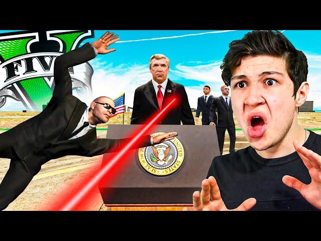 SALVANDO al PRESIDENTE en GTA 5! ‍ (Mods)