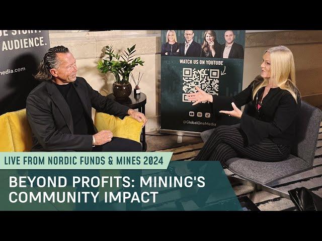 AuAg Funds Founder Eric Strand on Mining's Positive Social Impact | Nordic Funds & Mines 2024