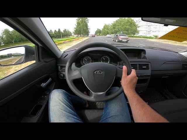 2018 LADA Priora 1.6L (106) POV Test Drive