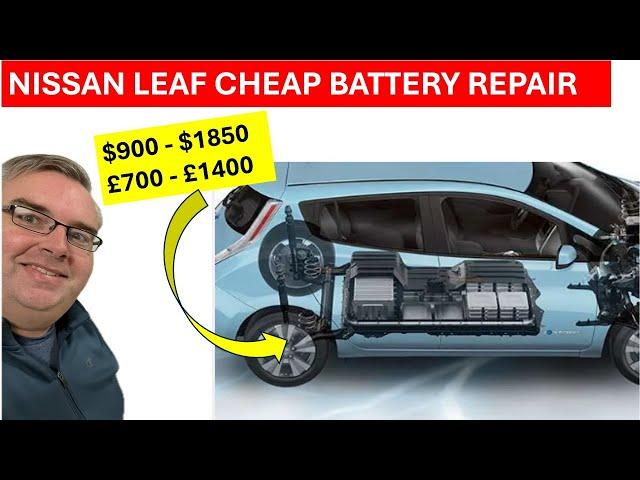 Nissan Leaf Cheap Battery Repair for Hundreds not Thousands of Dollars