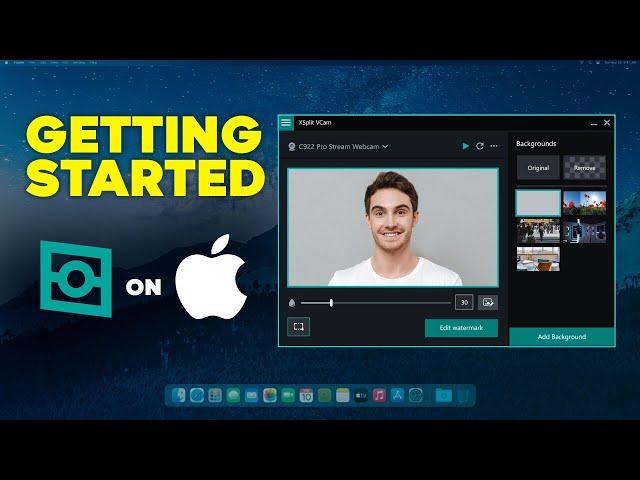 Getting Started with XSplit VCam for Mac