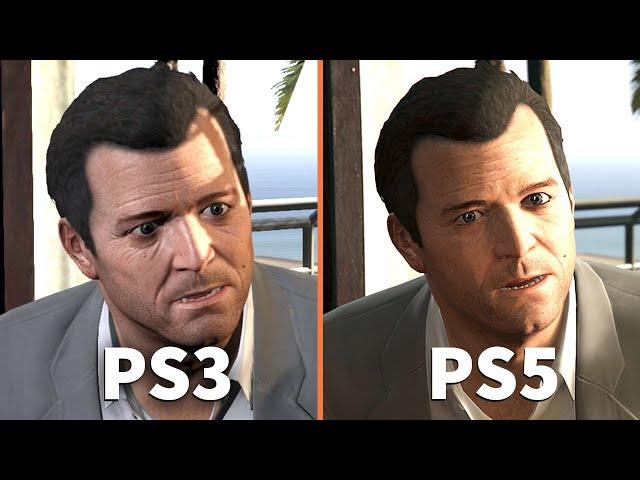 GTA 5 | PS3 vs PS5 4K Graphics Comparison