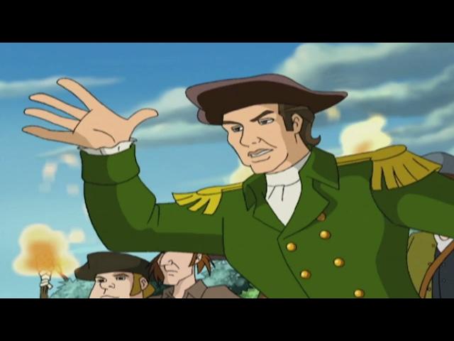 Liberty's Kids HD 107 - Green Mountain Boys | History Cartoons for Children