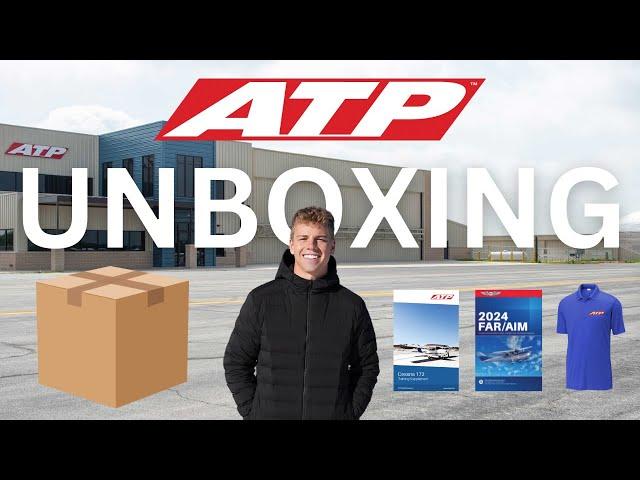 ATP FLIGHT SCHOOL UNBOXING (2024) // Pre-Start Materials