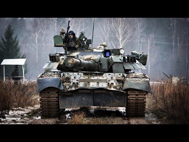 T-80 - Russian Main Battle Tank In Action