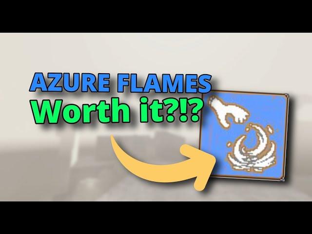 Testing Azure Flames | Deepwoken