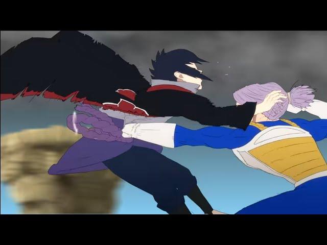 Trunks vs Sasuke - Fan Animation @HADJIMEx #fananimation #anime