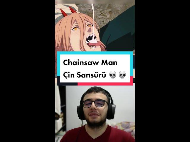 Bu nasıl sansür  #chainsawman #power #denji #anime #chinacensorship #milk #süt #sansür