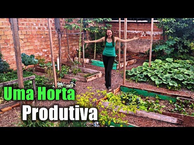 She Built a Productive GARDEN in her Backyard in 1 YEAR  Home Garden 