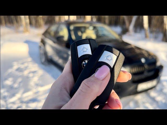 Автозапуск со штатного ключа BMW E