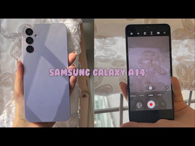 samsung galaxy a14 || unboxing + review 