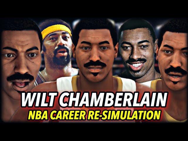 WILT CHAMBERLAIN’S NBA CAREER RE-SIMULATION | HE BROKE EVERY RECORD? THE GOAT... BY FAR? | NBA 2K20