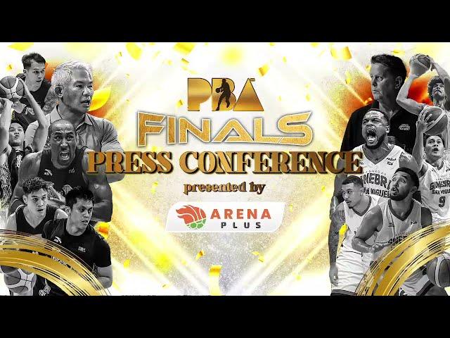 PBA Commissioners Cup FINALS Presscon: Ginebra vs TNT Game 1 Mar 14 @ MOA Arena