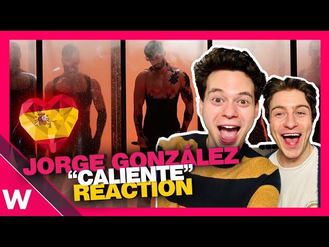  Jorge González – “Caliente” Reaction | Live at Benidorm Fest 2024 Semi-Final 2