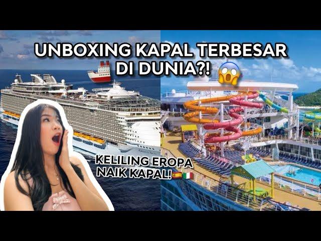 LEBIH BESAR DARI TITANIC?! | Tinggal 1 minggu dalam Kapal Oasis of The Seas terbesar di Dunia!!