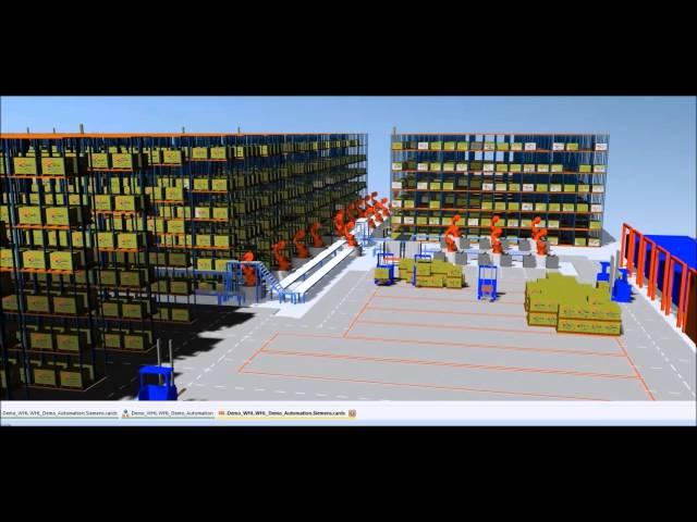 Tecnomatix Plant Simulation - Dolce Anna Chocolate Factory