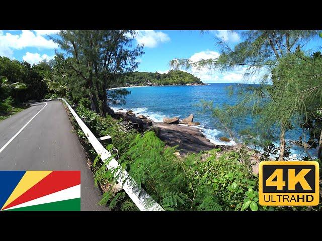 Road from Baie Lazare to Takamaka Mahé Seychelles