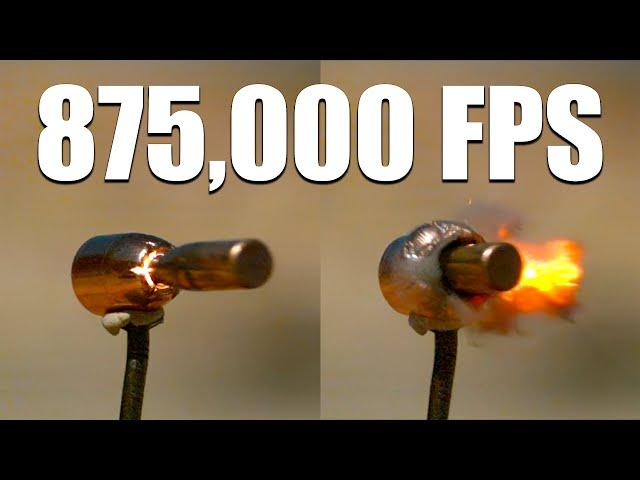 Can a Bullet Go Through Another Bullet? 875,000FPS - The Slow Mo Guys