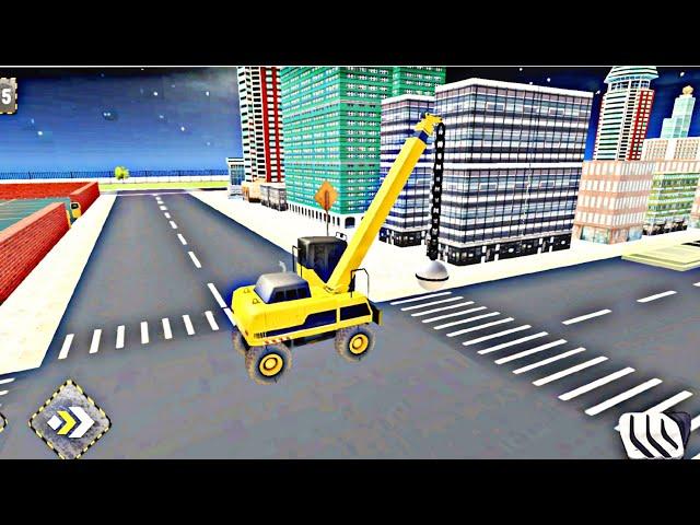 new city road construction simulator game | jcb video |#jcb @Jcbgame.2.0