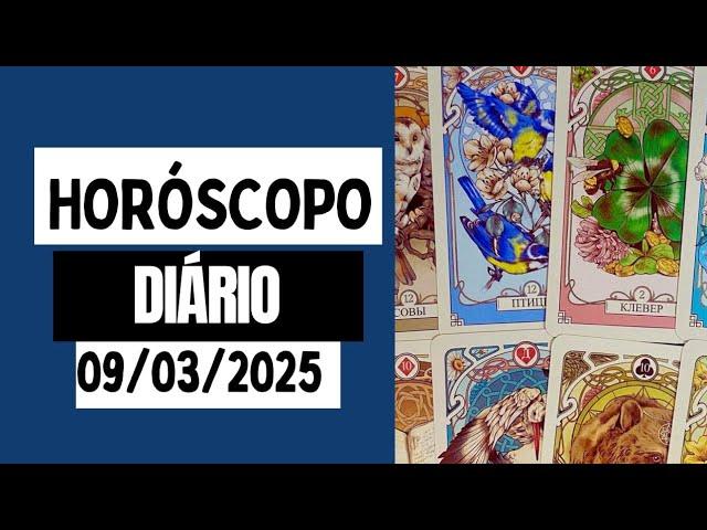  HORÓSCOPO DIÁRIO 09/03/2025 | A Magia do Tarot com Fabíola Rosa #horóscopo