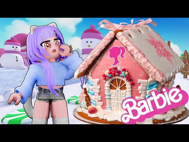 ПРЯНИЧНЫЙ ДОМИК ДЛЯ БАРБИ! Robox Barbie DreamHouse Tycoon