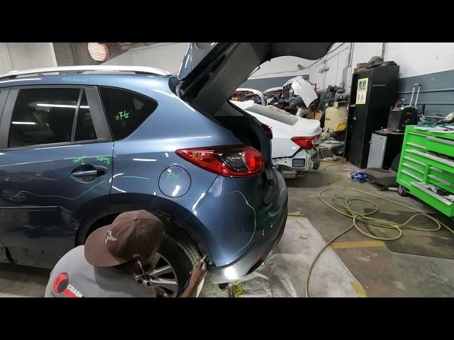 2016 Mazda CX-5 back bumper & tail light removal-how to do it yourself