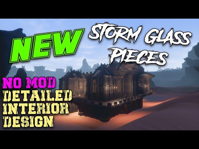 Large Base with New Storm Glass Pieces | CONAN EXILES