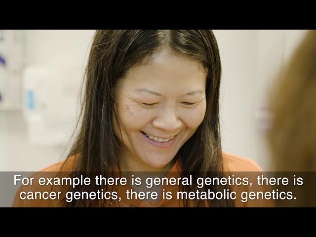 Dr Kathy Wu - Clinical geneticist