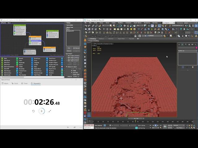 TyFlow 3Ds Max | Speed test