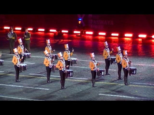 СПАССКАЯ БАШНЯ 2017. ЯРКОЕ ВЫСТУПЛЕНИЕ БАРАБАНЩИЦ ИЗ АРМЕНИИ. SPASSKAYA TOWER 2017. ARMENIAN DRUMS