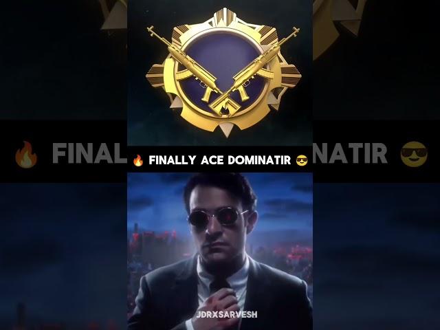 Finally Ace dominator #shorts #bgmi #viral  #infinixgt20pro #gaming #mobilegame #jonthangaming #view