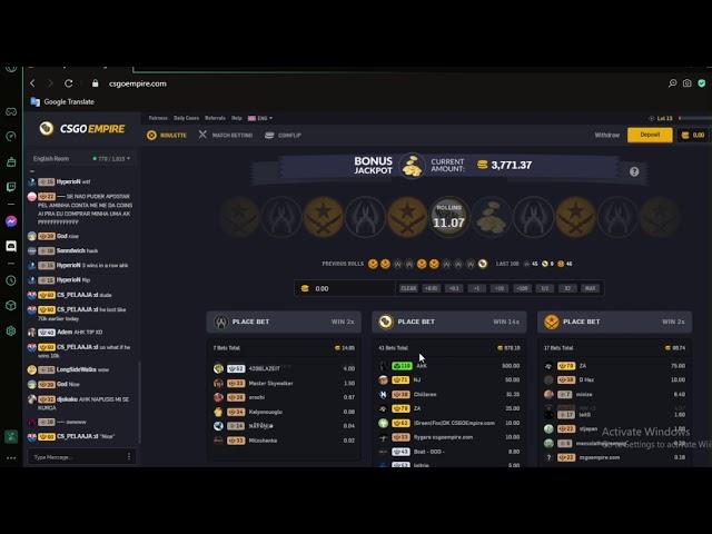 Ahk CSGO Empire Doubble Dice 20k profit