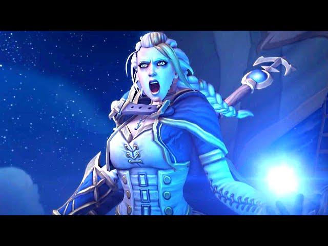 Jaina Meets Her Undead Brother Derek Proudmoore Cinematic  ALLIANCE & HORDE Version. WOW BFA 8.1.5