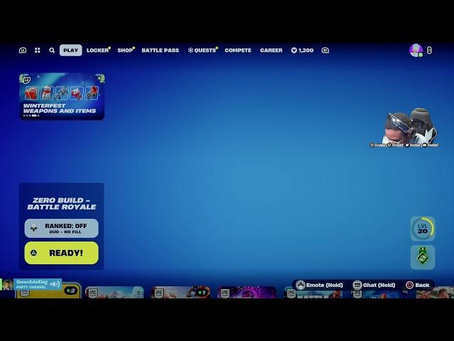 Fortnite: Im Thinking I'm Back